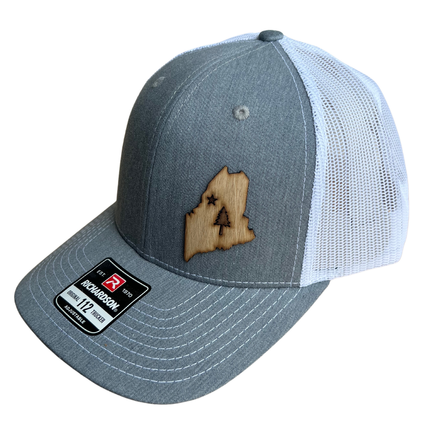 1901 Maine Wood Emblem Hat