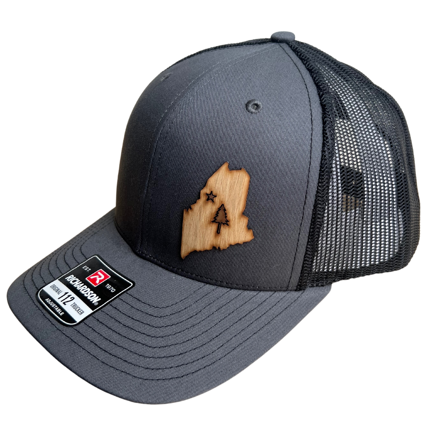 1901 Maine Wood Emblem Hat