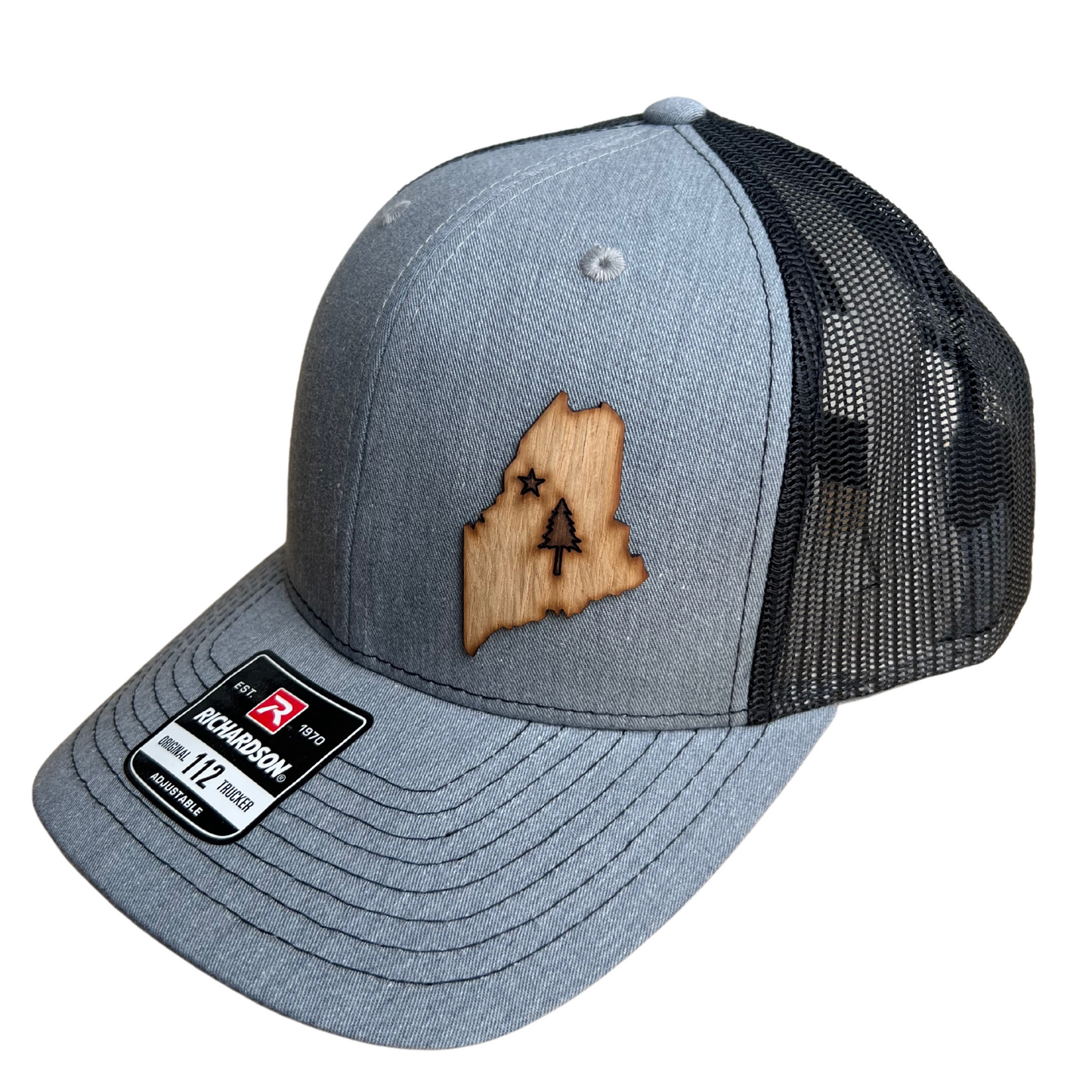 1901 Maine Wood Emblem Hat