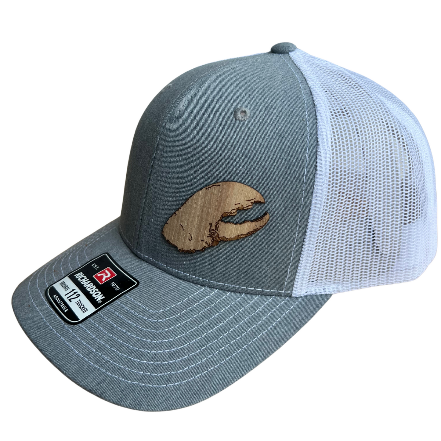 Lobster Claw Wood Emblem Hat