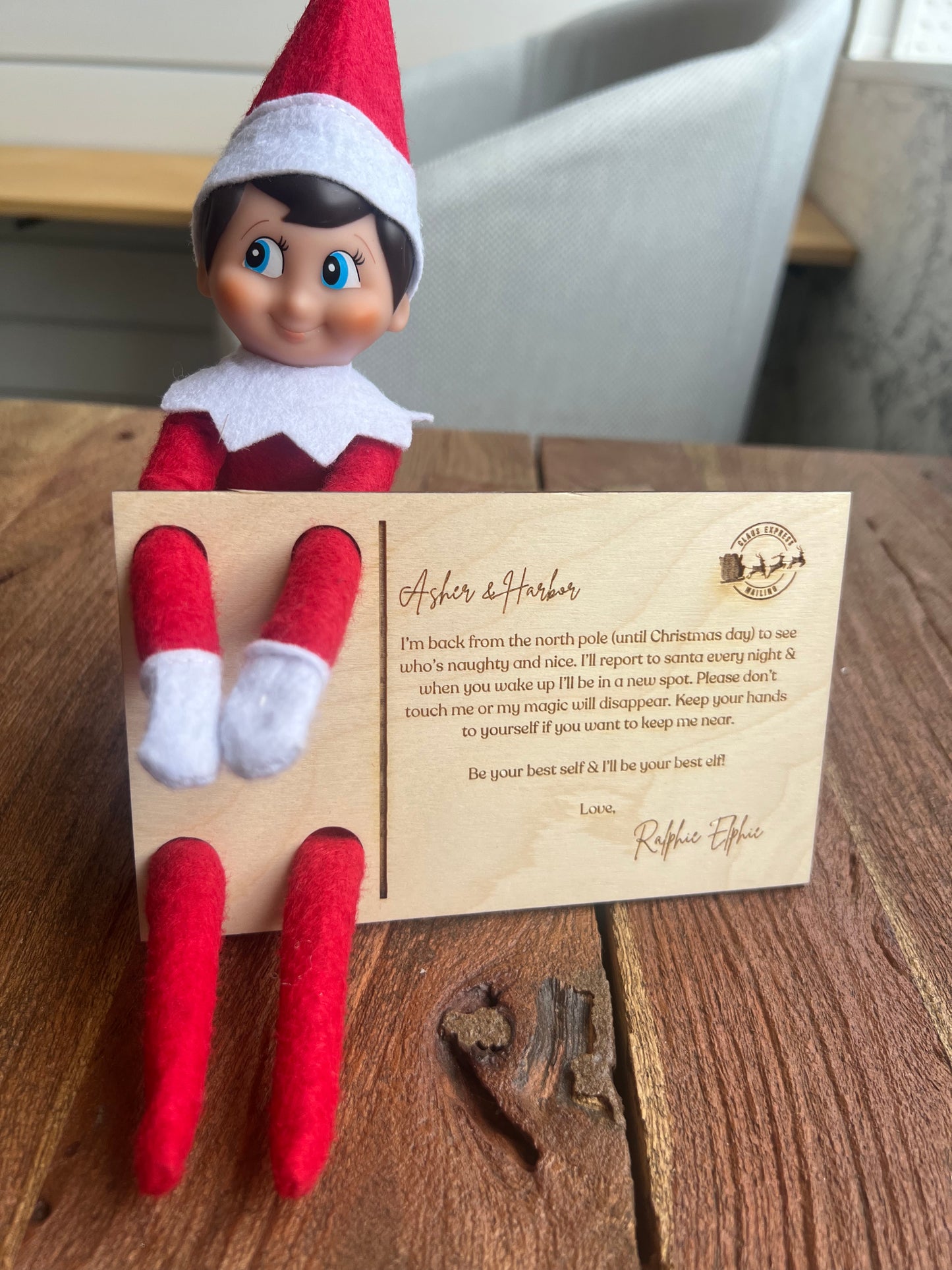 Elf Post Card