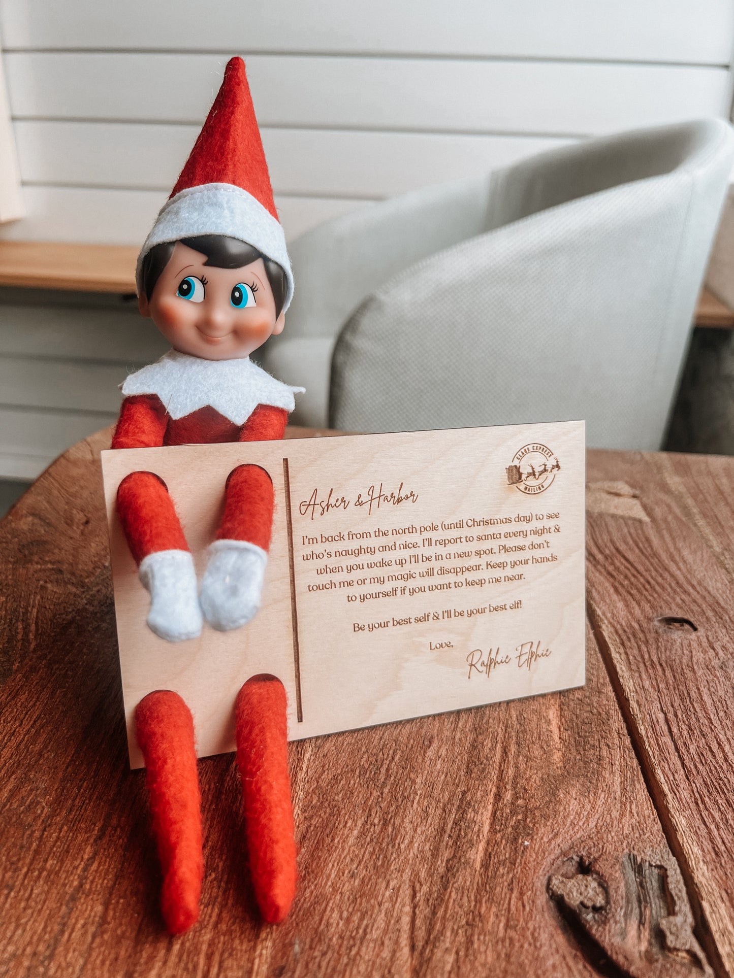 Elf Post Card