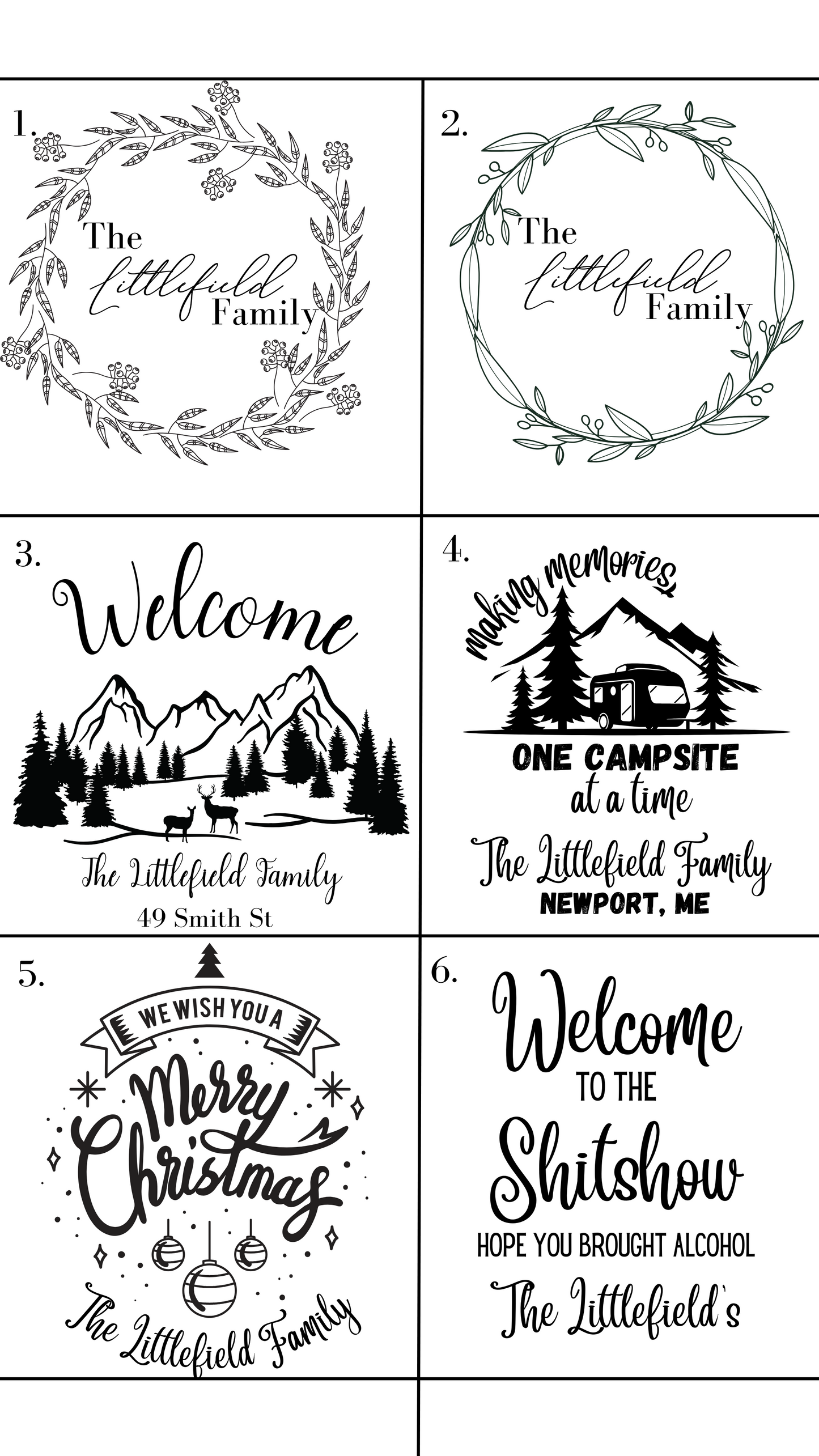 12x18 Personalized Garden Sign