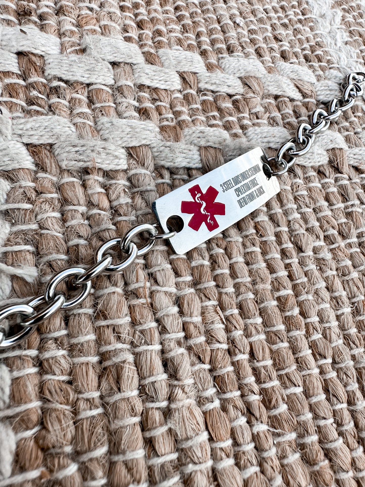 Personalized Medical Bracelet