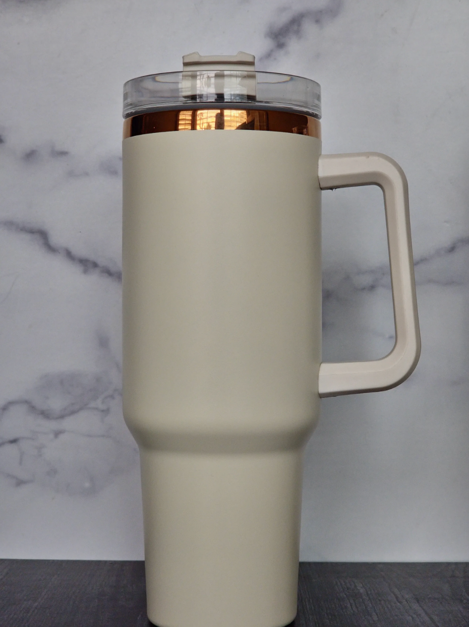Stanley 40 oz Tumbler With Handle and LOGO Dupe