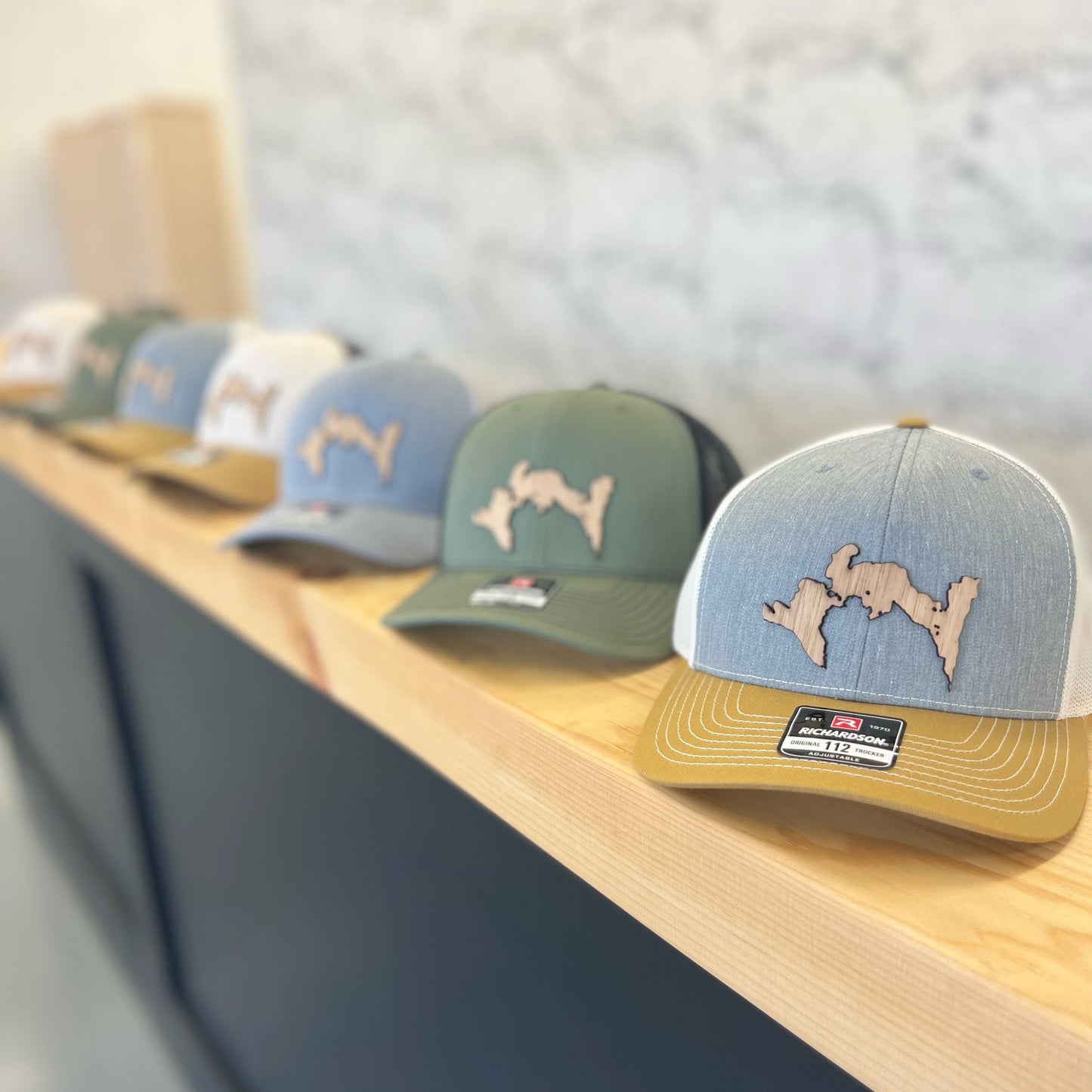 Great Moose Lake Wood Patch Hat